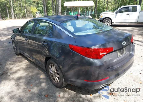 2011 Kia Optima Lx из США, поврежденный, VIN KNAGM4A70B5186860